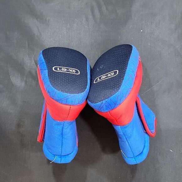 BRAND NEW MARVEL BOY'S SPIDER-MAN SLIPPER BOOTIES - Picture 8 of 13